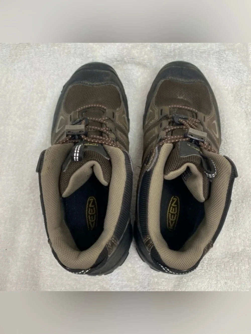 Keen Girls Brown Bungie Waterproof Hiking Outdoor Boot Size EU 36 Kids 4 Camping